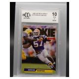 Kevin Carter 1995 Skybox Impact Rookie BCCG 10