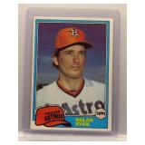 Nolan Ryan 1981 Topps