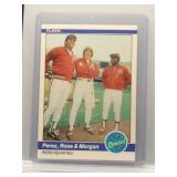 Perez, Rose & Morgan 1984 Fleer Super Star Special
