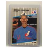 Randy Johnson 1989 Fleer
