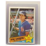 Ryne Sandberg 1985 Topps
