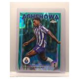 Samu Aghehowa 2025 Topps Chrome aqua lava /199