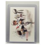 Tom Brady Super Bowl Promo Card