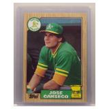 Jose Canseco 1987 Topps All-Star Rookie