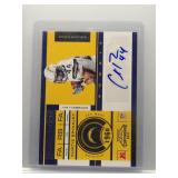 Curtis Brinkley 2012 Contenders Rookie auto