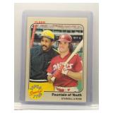 Stargell & Rose - Fountain of Youth 1983 Fleer...
