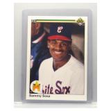 Sammy Sosa 1990 Upper Deck rookie