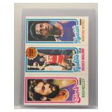 1980 Topps NBA Tri-Card Moses Malone