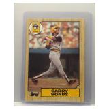 Barry Bonds 1987 Topps Rookie