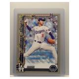 Roki Sasaki 2025 Topps Holiday rookie