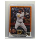 Canaan Smith-Njigba 2023 Topps rookie orange...