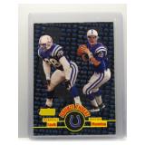 M. Faulk/P. Manning 1998 Topps SC Double Threat RC