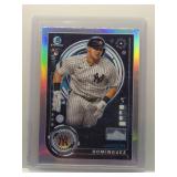 Jasson Dominguez 2024 Bowman Chrome A.I. rookie