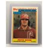Pete Rose 1984 Topps Cereal