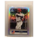 Jo Adell 2020 Bowman Chrome Spanning the Globe