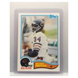 Walter Payton 1982 Topps