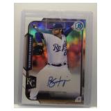 Brandon Finnegan 2015 Bowman Chrome rookie auto...