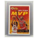 Michael Jordan 1992 Upper Deck Back to Back MVP