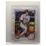 Trevor Hauver 2020 1st Bowman U Chrome speckle...