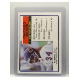 Walter Payton 1983 Topps Bears Team Leaders