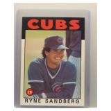 Ryne Sandberg 1986 Topps