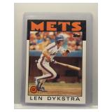 Len Dykstra 1986 Topps Rookie