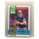 Troy Aikman 1990 Topps Record Breaker