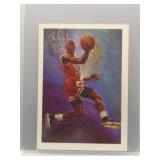 Michael Jordan 1990 Hoops Illustration