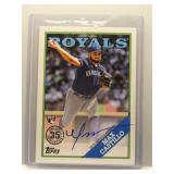 Max Castillo 2023 Topps '88 rookie auto