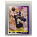 Brett Farve 1991 Score Rookie