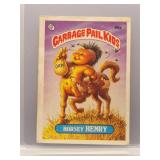 Horsey Henry 1986 Topps Garbage Pail Kids