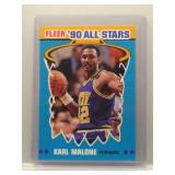 Karl Malone 1990 Fleer All-Star