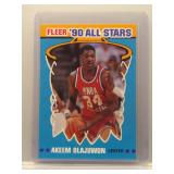 Akeem Olajuwon 1990 Fleer All-Star