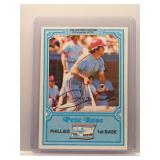Pete Rose 1981 Topps Drake's