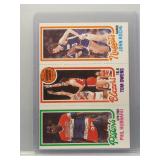 1980 Topps NBA Tri-Card