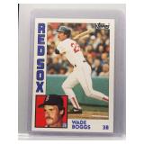 Wade Boggs 1984 Topps