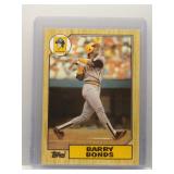 Barry Bonds 1987 Topps