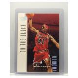 Dennis Rodman 1996 Fleer Ultra On the block