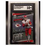 Patrick Mahomes II 2019 Unparalleled SGC 10