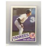 Don Mattingly 1985 Topps