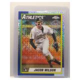 Jacob Wilson 2025 Topps '90 Chrome rookie mojo...