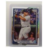Jasson Dominguez 2024 Bowman Chrome rookie mojo...