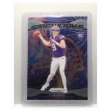 J.J. McCarthy 2024 Prizm Fireworks rookie