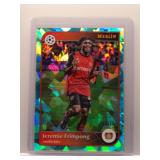 Jeremie Frimpong 2025 Merlin teal ice ref. /75