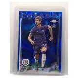 Cesare Casadei 2025 Topps Chrome rookie blue...