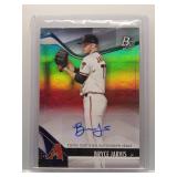 Bryce Jarvis 2021 Bowman Platinum Rookie Auto