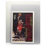 Michael Jordan 1995 Upper Deck Sticker