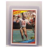Joe Montana 1984 Topps Instant Replay