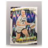 Hailey Van Lith 2025 Prizm rookie white raywave...