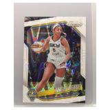 Angel Reese 2025 Prizm white raywave ref.